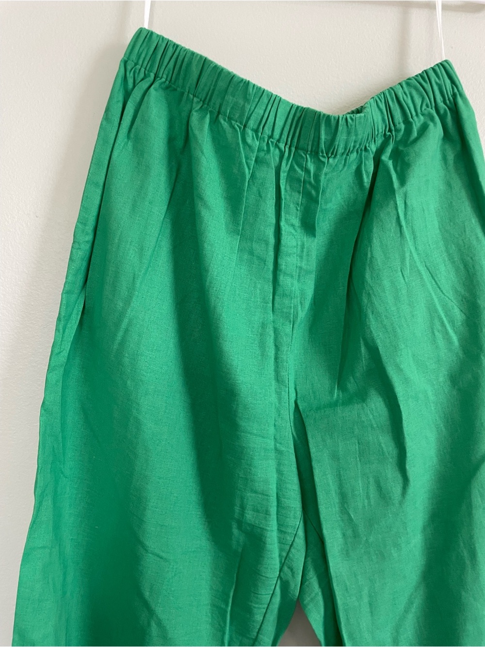 Commense Bright Green Set Vaca Set Size L Cotton Linen Set - Picture 9 of 10